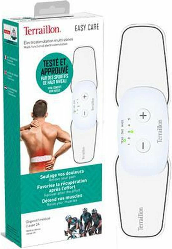 Terraillon - Easy Care Multizone- Pijn Therapie (TENS) & Spier Stimulatie (EMS) & Massage