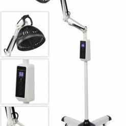 LIROMA? TDP Infraroodlamp 300W - Mineraalschijf - Timer - Hoogte Verstelbaar - MOXA Lamp - Lichttherapie - Infraroodtherapie - Bloedcirculatieapparaat - Black Friday 2022 Deals