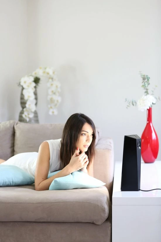 Dayvia Slimstyle - Daglichtlamp - LED - Lichttherapie Lamp - Zwart - Afbeelding 4